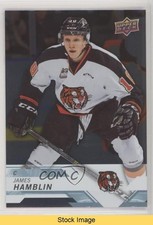 2018-19 Upper Deck CHL Silver James Hamblin #92 READ 3ug