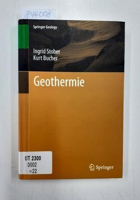 Geothermie Springer geology Stober, Ingrid und Kurt Bucher: