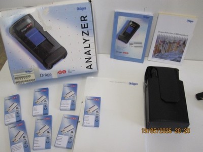 Dräger CMS AnalyZer ARXK-0040 Chip-Mess-System Gasmessgerät inkl. Chips OVP