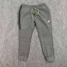 Nike Tech Fleece Pants Mens XL Gray Joggers Sweatpants Zip Pocket 545343-037