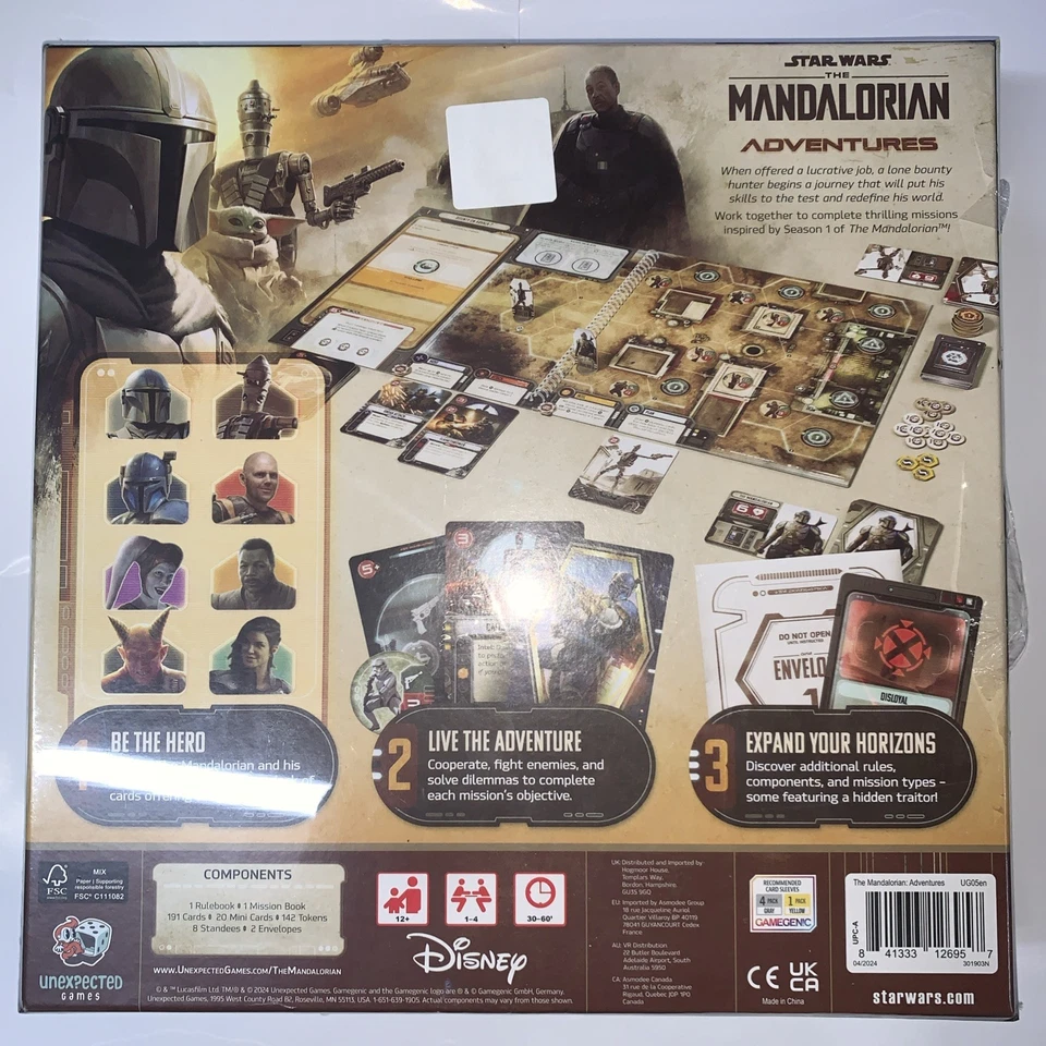 Unexpected Games  Star Wars The Mandalorian Adventures  - Image 2 of 2
