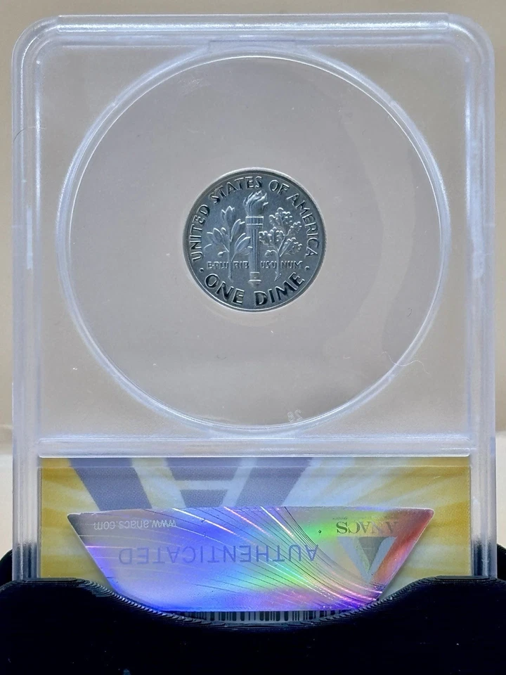 2017-S Enhanced Roosevelt Dine Uncirculated ANACS MS70 6 FSB  250th Anniversary - Image 4 of 4