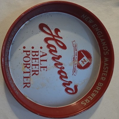 Harvard Ale, Beer & Porter Beer Tray Vintage