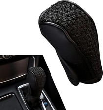 Breathable Anti-slip Car Gear Shift Knob Cover Universal Shift Handle Protector