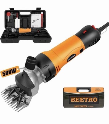 500W Electric Professional Sheep Shears, Animal Grooming Clippers