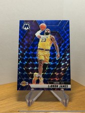 2024-25 Panini Mosaic Basketball LeBron James #180 Blue Mosaic Prizm Lakers /199