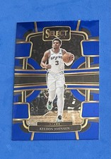 2023-24 Panini Select-Concourse Keldon Johnson #61 Blue Free Shipping/Toploader