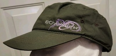 Bowtech Hat Ladies Fit Hunter Green Great Condition 