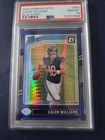 2024 Panini Donruss Optic Rated Rookie Caleb Williams 201 Blue Hyper Prizm PSA10