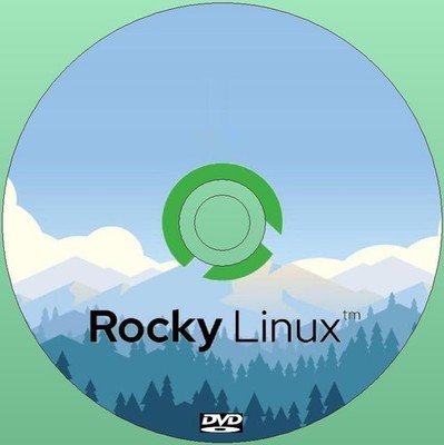 Latest New Release Rocky Linux OS KDE Edition Operating System for PC on DVD