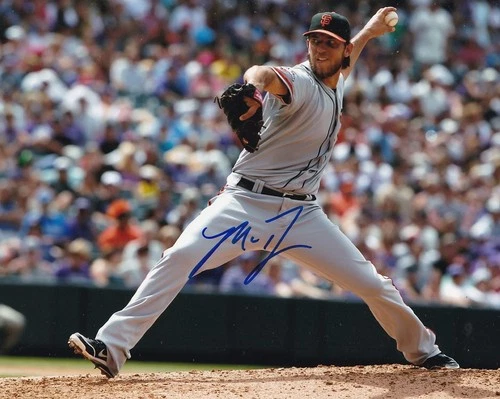 MADISON BUMGARNER SAN FRANCISCO GIANTS SIGNED AUTOGRAPH 8X10 PHOTO