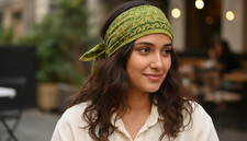 100 Cotton Bandana Bohemian Style Cotton Neck Scarf , Bandanas for women,