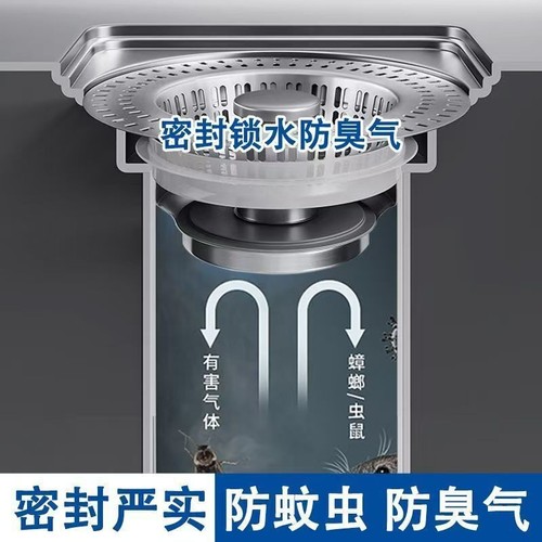 Hot Stainless steel kitchen sink filter screen bounce core drain drain plug - Picture 5 of 20