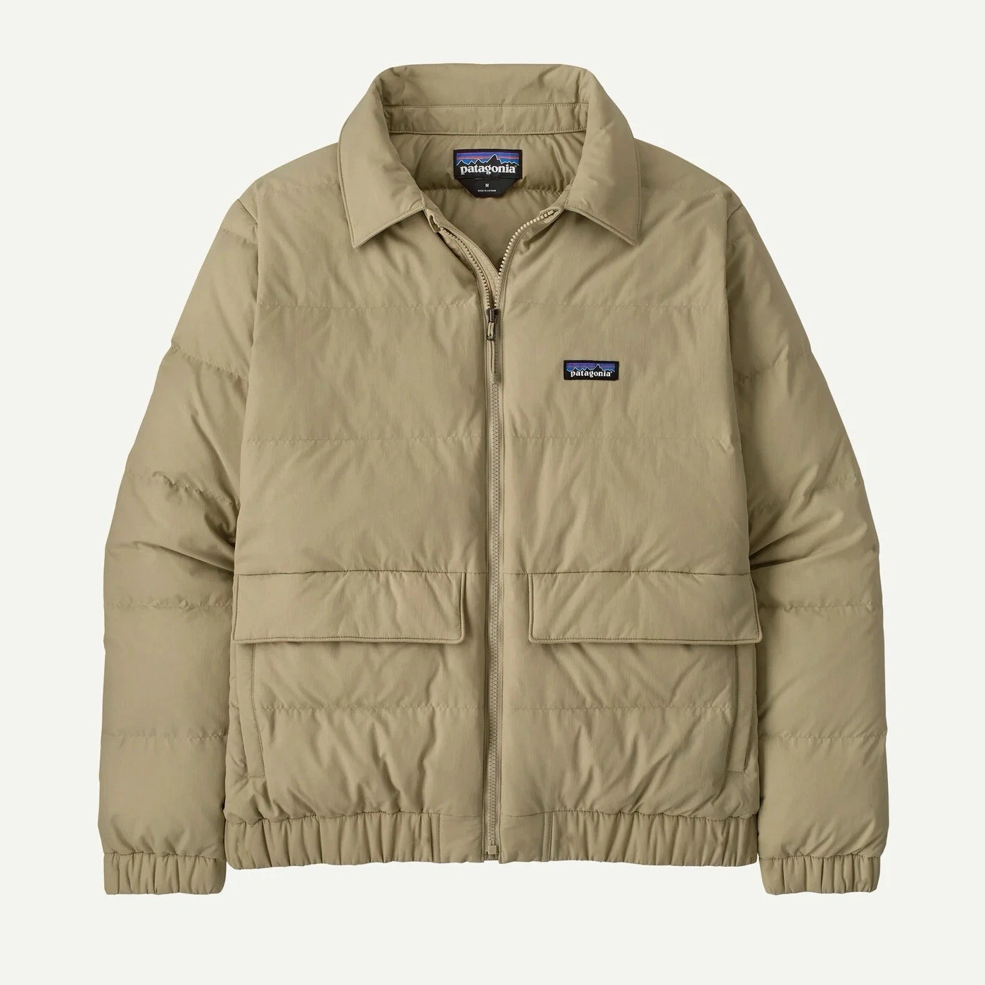 NWT Patagonia Sisar Down Jacket Men's Medium Weathered Stone Color $319 FA26 image 1