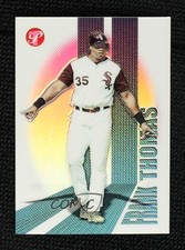 2004 Topps Pristine Uncirculated Refractor 19/49 Frank Thomas #56 HOF 19jk