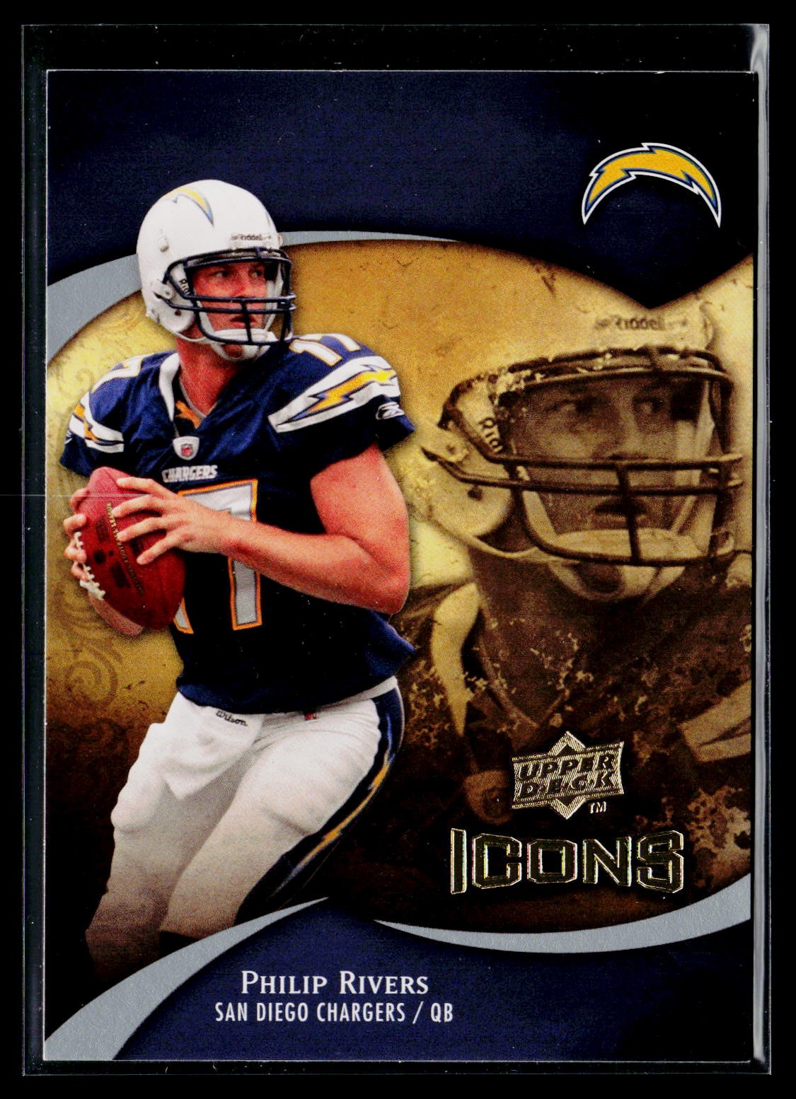Philip Rivers 2009 Upper Deck Icons #68 San Diego Chargers
