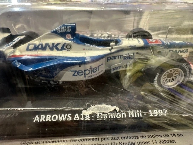 ARROWS A18 - Damon Hill - 1997. Le Grandi Formula 1 - Auto da Corsa 1:24 - Immagine 2 di 4