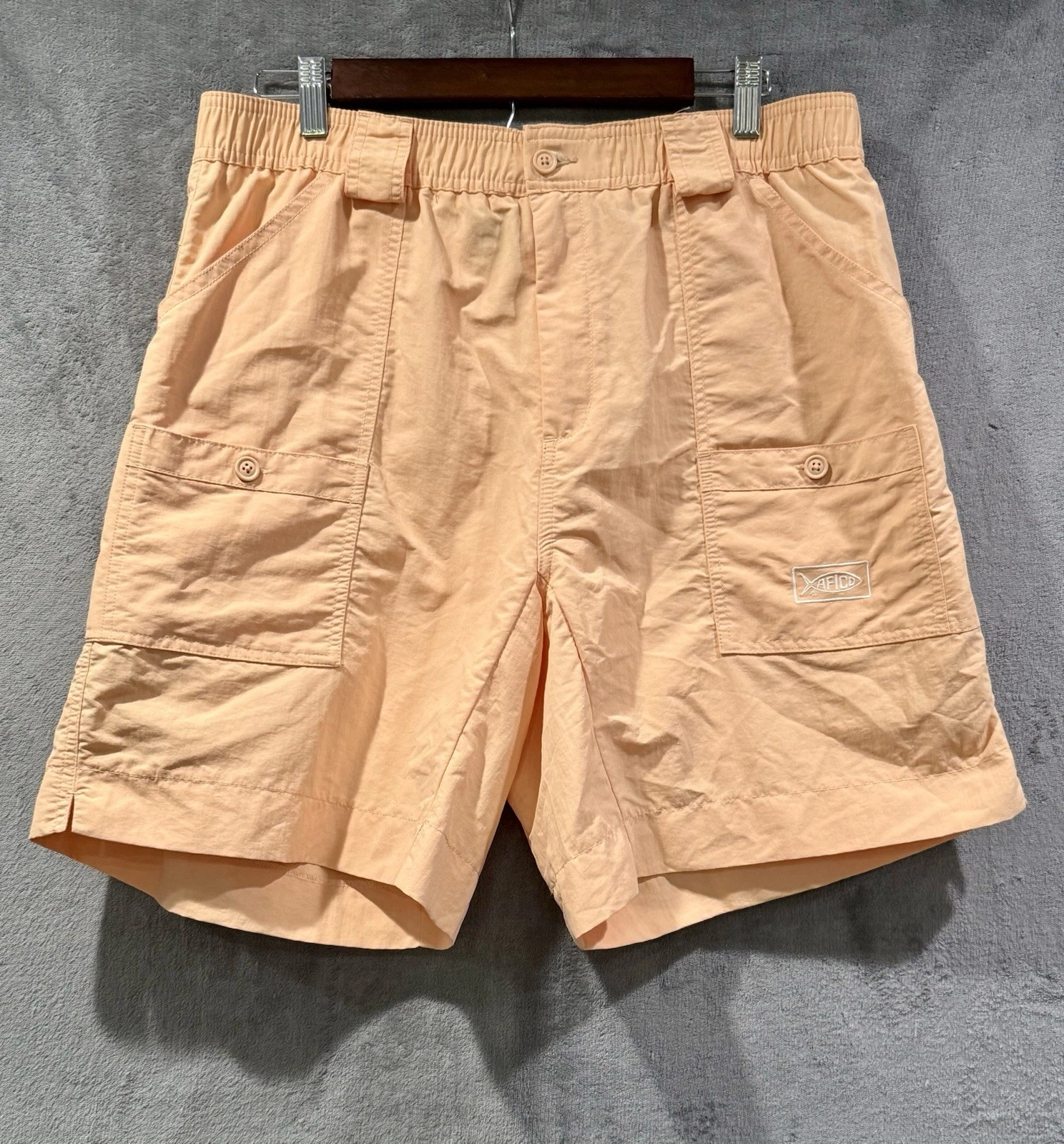 Aftco Men's Shorts Size 36 M01L Fishing Shorts Color Desert Coral 8" Inseam
Opens in a new window or