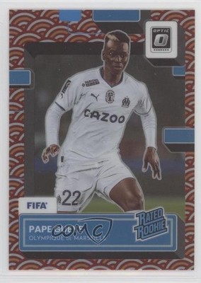 2022-23 Panini Donruss Rated Rookie Optic Photon Prizm Pape Gueye #187 7m3