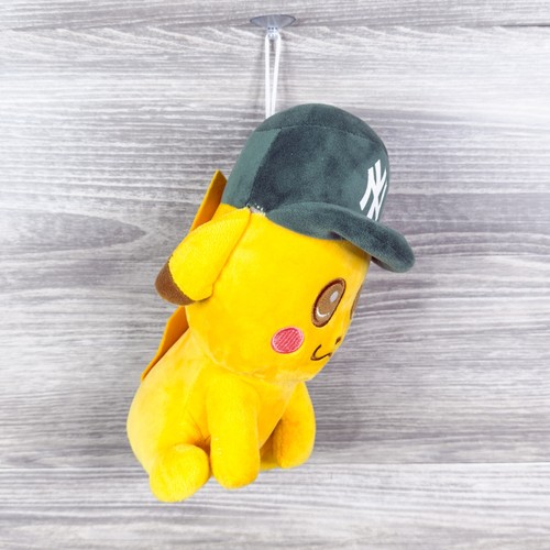 Seltene Baseballmütze New York Yankees Pikachu Plüsch Pokémon Nintendo 10 Zoll hängend - Bild 2 von 6