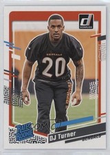 2023 Panini Donruss Rated Rookie DJ Turner #319 1a7j