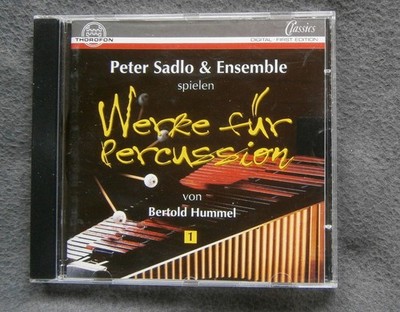 Bertold Hummel (1925-2002) - Werke für Percussion, Peter Sadlo & Ensemble, 1 CD