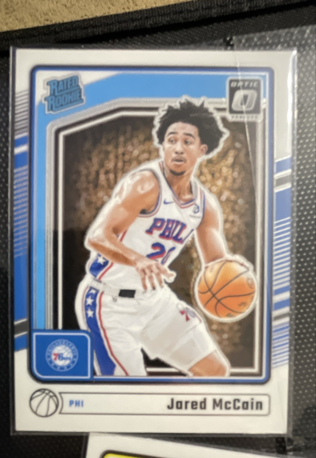 2024-25 Panini Donruss Optic - Rated Rookie Jared McCain #270 Holo Prizm (RC)