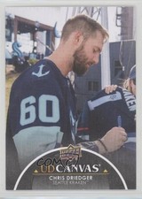 2021-22 Upper Deck Series 2 UD Canvas Black Chris Driedger #C186 q2l