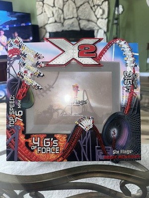 Six Flags Magic Mountain X2 Picture Frame