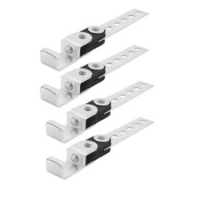 4 Pcs Exhaust Hangers Flexible Swivel Tailpipe Mount Open End Exhaust Bracket 4 Pcs Exhaust Hangers Flexible Swivel Tailpipe Mount Open End Exhaust Bracket