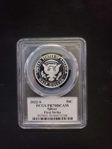 2022-S Half Dollar PCGS PR70 Silver Proof First Strike
