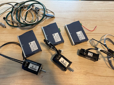 3 Axis Servo Kit Kollmorgen Series Servo Drive, 2x S20630-VTS, 1x S20330-VTS