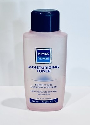   NEW NIVEA VISAGE MOISTURIZING TONER CHAMOMILE ALOE ALCOHOL-FREE 6.8 OZ  