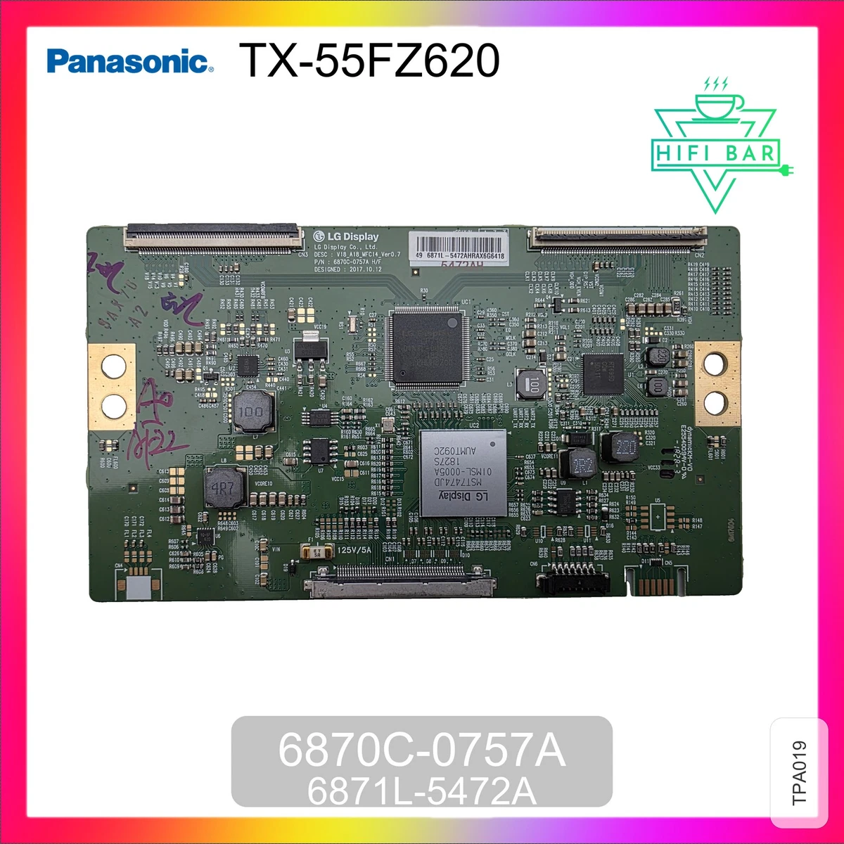Carte D'alimentation TV Panasonic TX-43GX550E / Philips 43PUS6031 - 17IPS72P