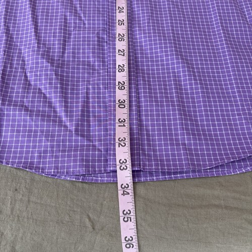Lauren Ralph Lauren Men’s Shirt Purple Plaid XL 34/35 - Bild 13 von 15