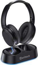 SWIITECH CH-211 ENSEMBLE-WIRELESS HEADPHONES FOR TV WATCHING, LED DISPLAY,BLACK