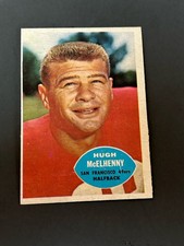 1960 Topps Football #116 Hugh McElhenny EX+ San Francisco 49’ers HOF Washington