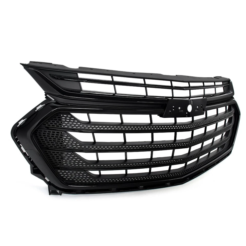 Front Bumper Grille Upper Grill Gloss Black For Chevy Chevrolet Traverse 2018-21 Foto 3 de 4