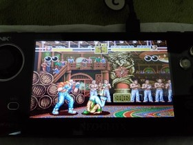 SNK NEO GEO X GOLD Limited Edition Console handheld game device Working Japan