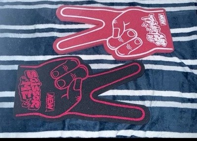 All Elite Wrestling AEW The Acclaimed Scissor Foam Fingers/Hands Set Of Two