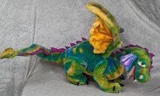 Melissa Doug Large Dragon Stuffed Poseable Plush Mythical Creature Toy Fantasy
