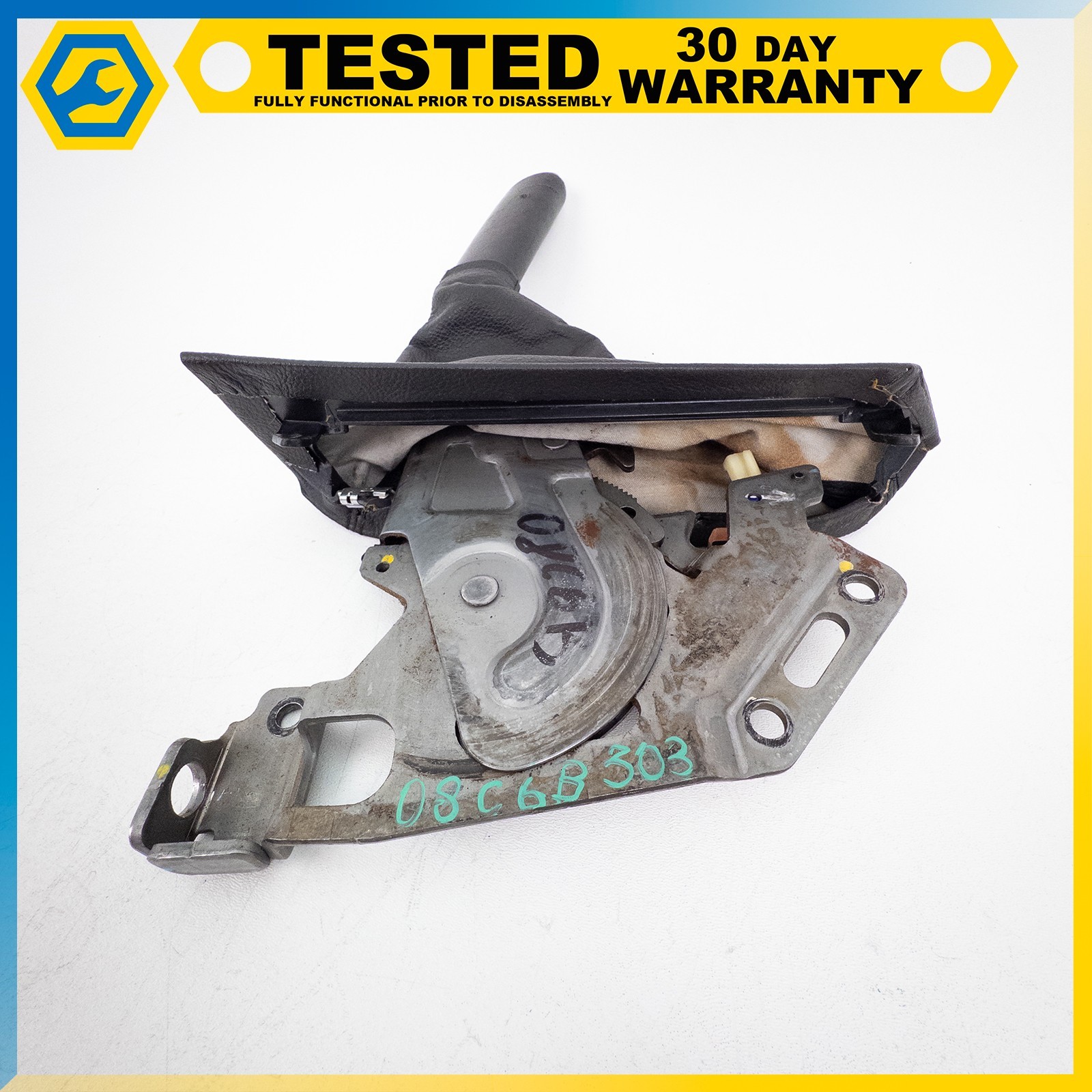 05-13 CHEVROLET CORVETTE C6 HANDBRAKE HANDLE PARKING BRAKE LEVER ASSEMBLY OEM