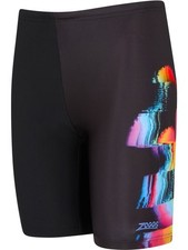 Image of Zoggs Men's Ocean Swirl Mid Jammer, Men's Jammer