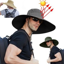 Bucket Hat Cap Fishing Camping Boonie Brim Visor Sun Safari Summer Men Women Hat