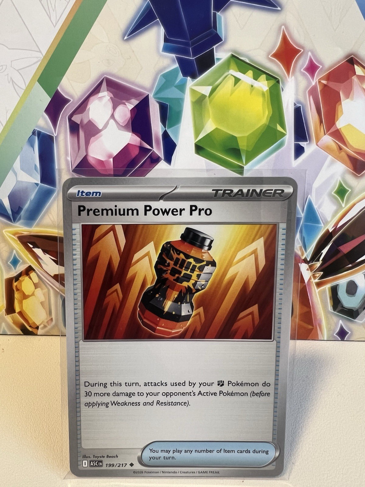 Premium Power Pro 199/217 Uncommon Regular - Pokemon TCG Ascended Heroes - NM