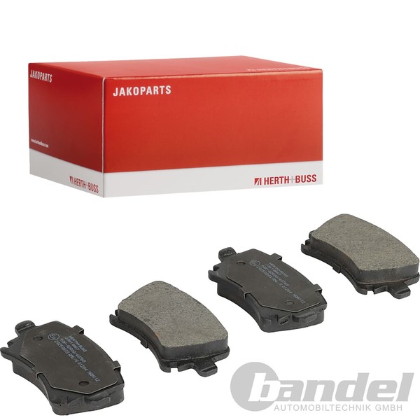 Herth+Buss BremsbelÄGe Satz Hinterachse Passend FüR Audi A3 A4 A6 TT Seat Altea-image