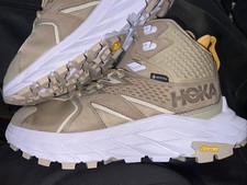 Hoka One One Anacapa 2 Mid GTX Gore-Tex Hiking Shoes Women  s 6.5 Dune Ice New