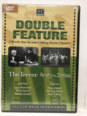 The Terror/Revolt of the Zombies (DVD, 2004-Double Feature) Brand New