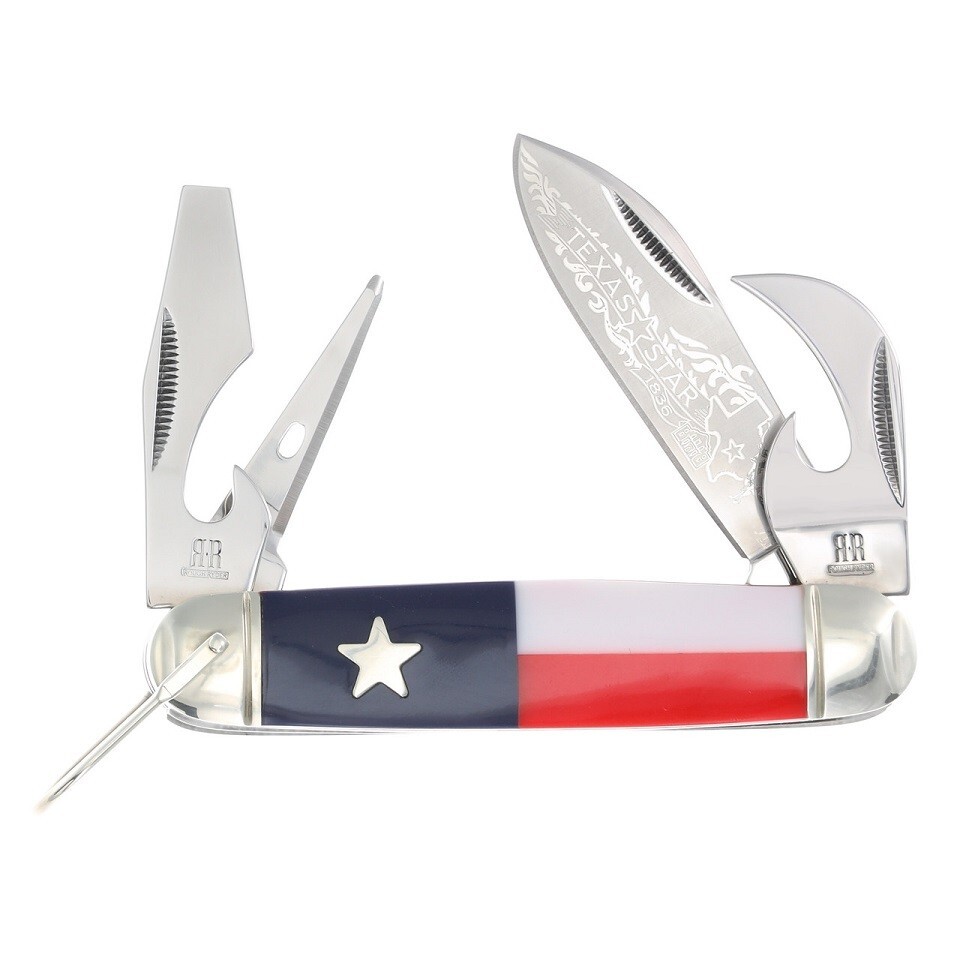 Texas Star pocket knife Scout Camp Rough Rider knives | eBay