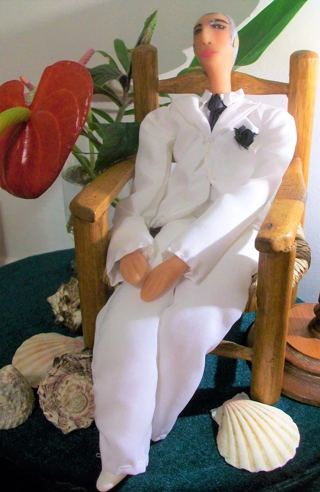 Mr. Rourke: Handmade, OOAK, Art Doll (Fantasy Island) - Image 2 of 4